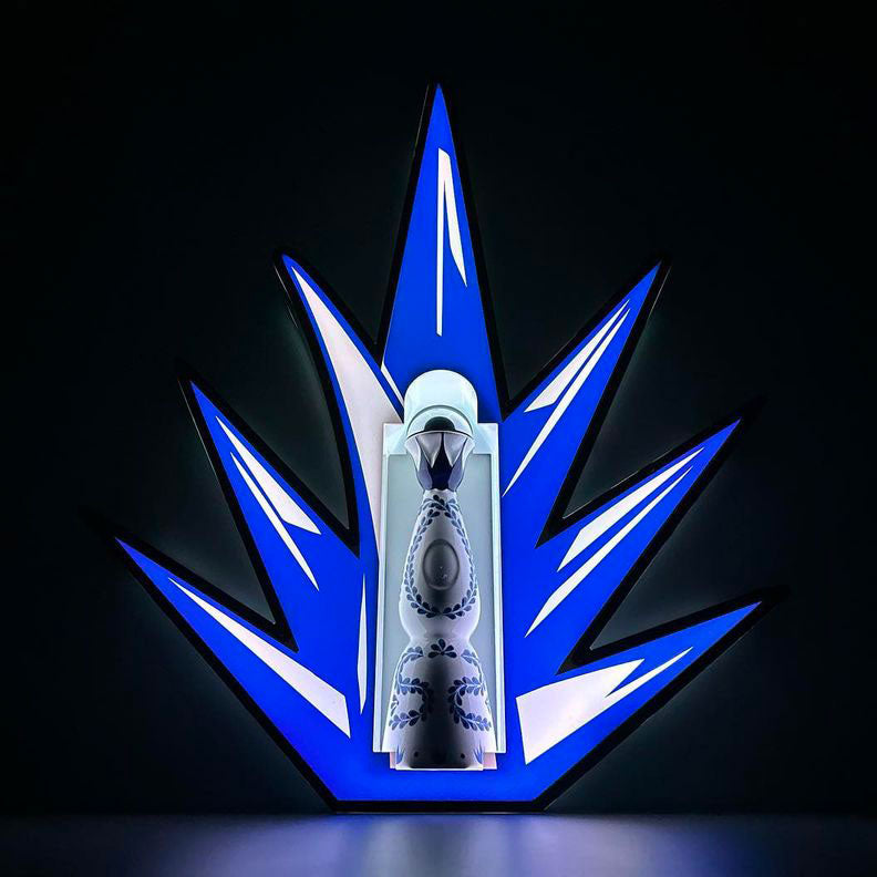 light up bottle presenter for VIPs